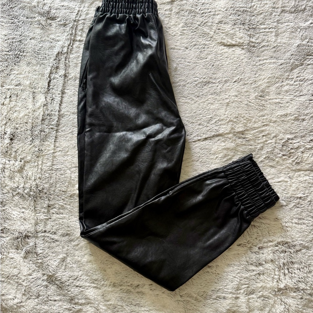 superdown Black Track Pants